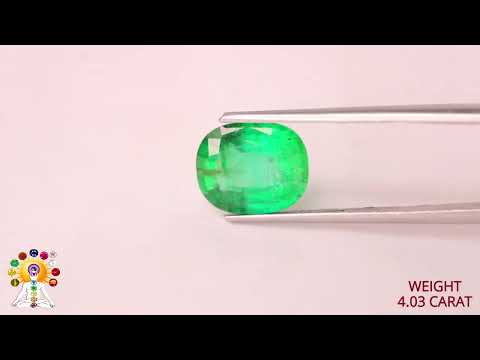 Emerald 4.03ct. (Super Luxury) video