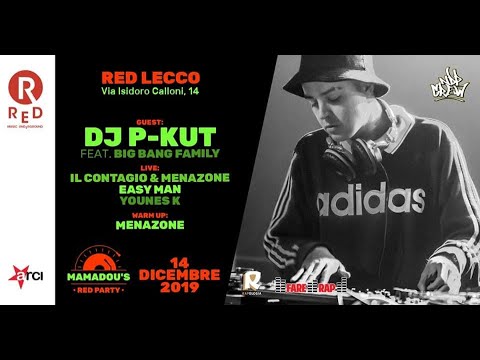 Dj P-Kut @ Mamadou's Red Party - Red Lecco 15.12.2019
