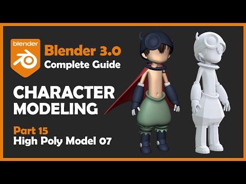 01 Blender 3 0 Character Modeling Tutorial Beginner Friendly 2022