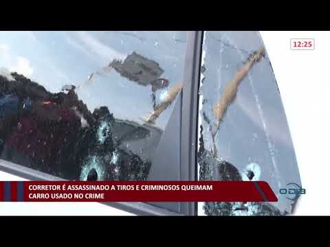 Corretor é executado a tiros na zona sul e bandidos queimam carro usado no crime 03 12 2020