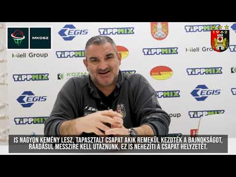 Mérkőzés beharangozó - DEAC Tungsram - Egis Körmend