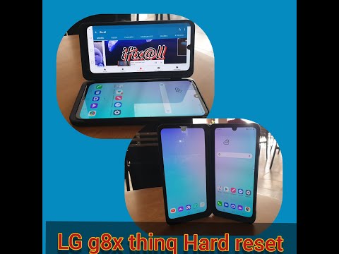 LG G8X thinq dualscreen hard reset
