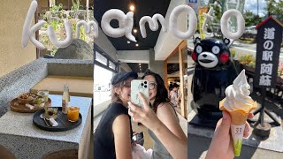 VLOG| 家族で熊本旅行🍃露天風呂付きのお部屋で久しぶりに日本を感じる🇯🇵✨️쿠마모토 여행 온천 그리고 자연 속에 있는 카페에서 힐링:)
