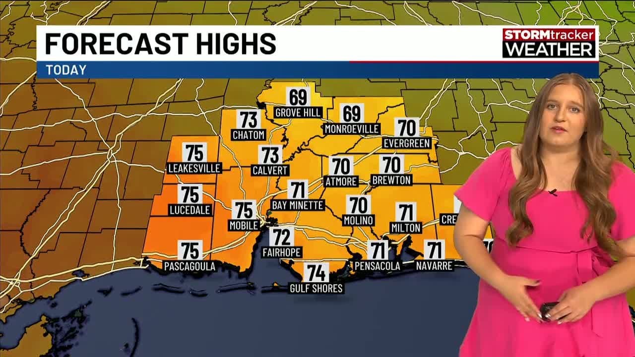 A strong cold front is approaching the area