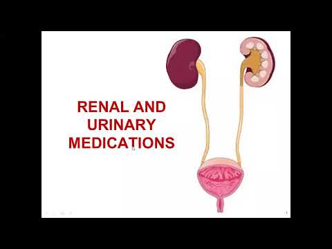 Urinary Medication Nursing Pharmacology  Urinary Tract Antibiotics ,Stimulants, Antispasmodics NCLEX