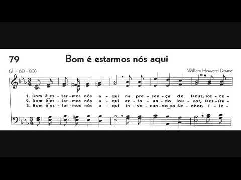 Hinário 5 CCB - Hino 079 - Bom é estarmos nós aqui - Strings - Teclado Yamaha PSR S670