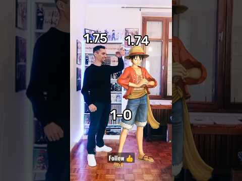 ME VS MUGIWARA ONE PIECE (Height)