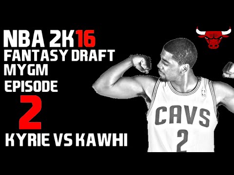 NBA 2K16 {PS4} - MyGM Fantasy Draft Franchise Ep. 2 - Opening Day / Kyire vs Kawhi