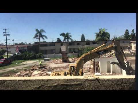 Downey California Breaking a House Outside