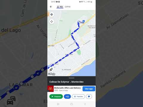 Linea 7E5 Colinas de solymar/Montevideo por Veracierto (Copsa)