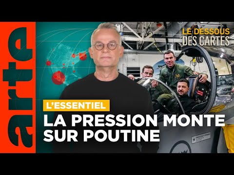 Ukraine : la pression monte sur Poutine | L'Essentiel du Dessous des Cartes - ARTE