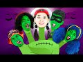 Scary Zombie Finger Family | Zombie Song & More | BisKids World