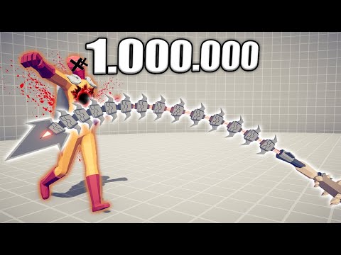 1.000.000 DAMAGE INFERNAL WHIP vs UNITS - TABS | Totally Accurate Battle Simulator 2025