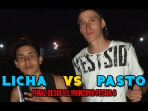 PASTO VS LICHA: FINAL - DEP Fecha Seis