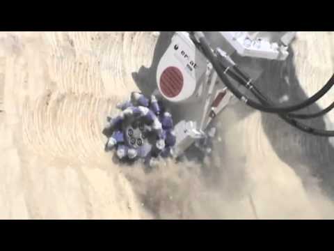 Drumcutters ER 650  Komatsu PC 200 Mining