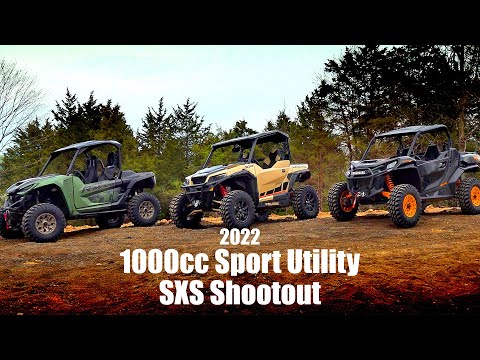 Yamaha RMAX 1000 vs Can-Am Commander 1000R vs Polaris General XP 1000, Sport Utility SXS Shootout