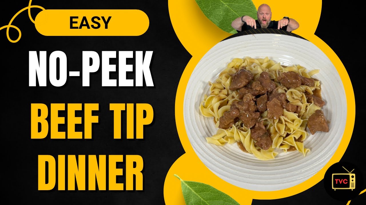 Easy, Delicious No-Peek Beef Tips Dinner