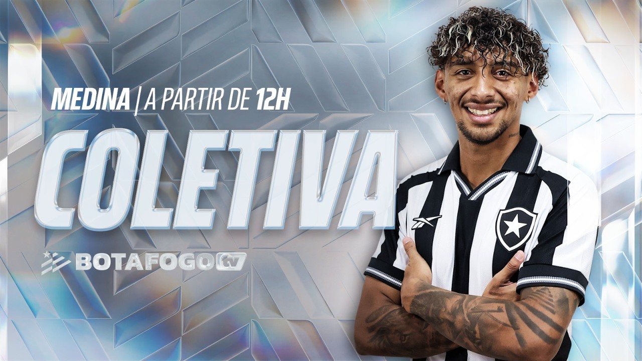 AO VIVO | Botafogo apresenta oficialmente meio-campista Cristian Medina