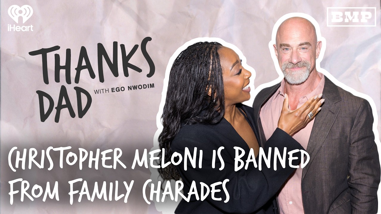 Christopher Meloni is Banned From Family Charades | Thanks Dad with Ego Nwodim