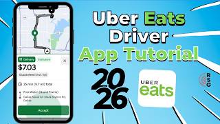 Uber EATS Delivery App Tutorial for 2026 (Step by Step)