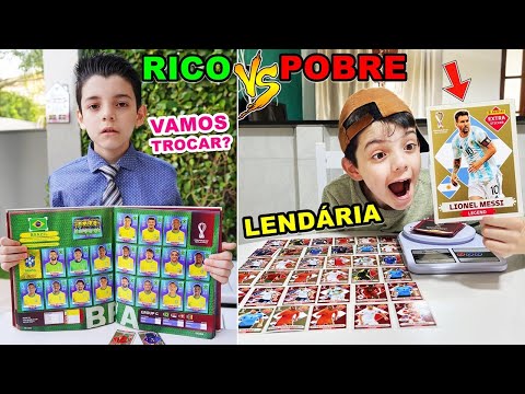 RICO VS POBRE ÁLBUM DA COPA 2022 - Parte 7