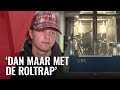 Fietsen van jongens na dagen nog steeds vast in lift