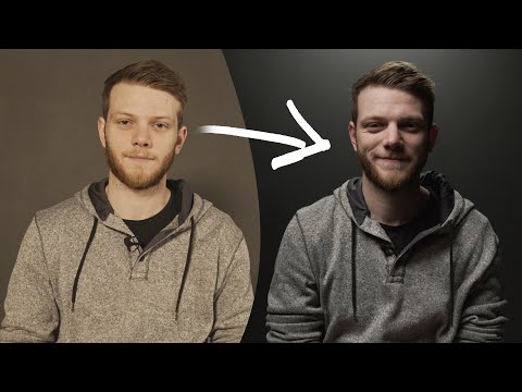 Dark Cinematic Interview Lighting - Full Setup and BTS