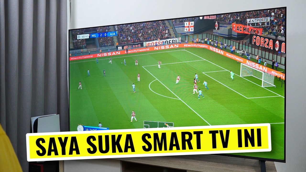 ⚡ Smart TV QLED 4K Buat Nonton & Gaming! Review Toshiba E450NP Pro 85 Inch