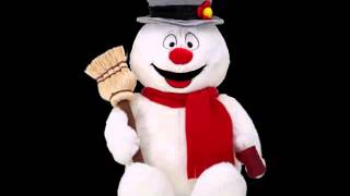 Frosty sings Santa coming to town
