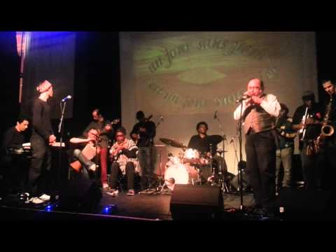 Kevin Davy's Monster Jam - Afro Blue 12 (Live @ Rich Mix, London 9-02-14)