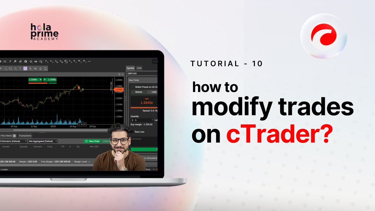 So ändern und schließen Sie Trades auf cTrader teilweise | Hola Prime