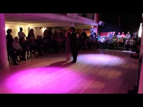 Maria Filali y John Zabala 1/4Tango "Yo no sé porque te quiero" 30/1/15 Toulouse Asociación Danzarín