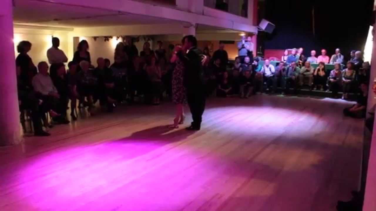 Maria Filali y John Zabala 1/4Tango "Yo no sé porque te quiero" 30/1/15 Toulouse Asociación Danzarín