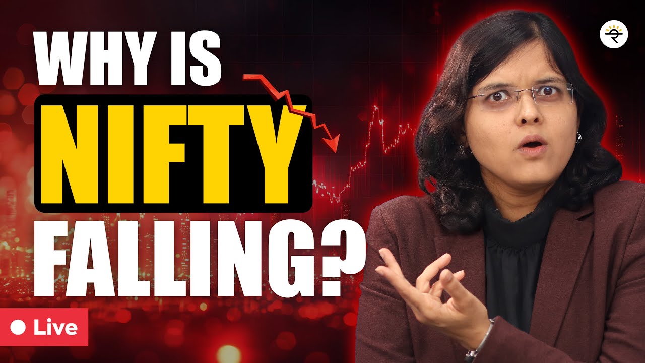 Why Are Markets Falling Today? | CA Rachana Ranade