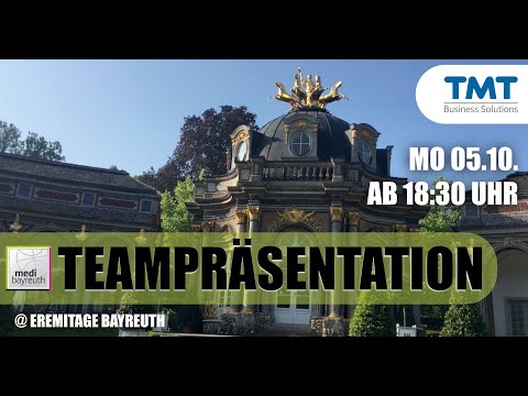 medi bayreuth Teampräsentation 2020