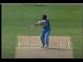 Virender Sehwag takes advantage of his luck Brett Lee 2003 World Cup