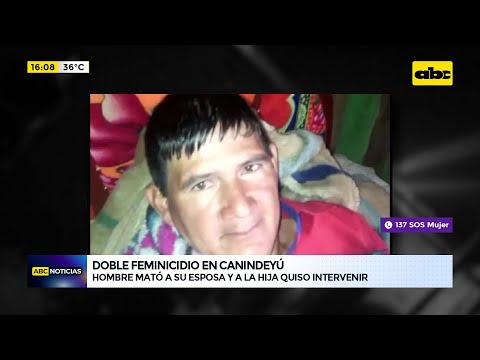 Doble feminicidio en Canindeyú