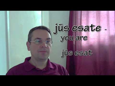 Lithuanian Lesson 3 -  Personal Pronouns