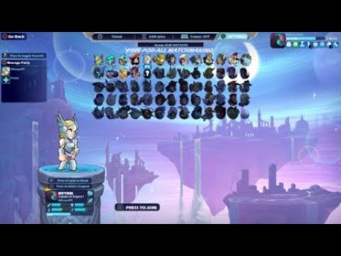 S10 Starlight Champions Character/Legend Select OST (non-extended version) [BRAWLHALLA]