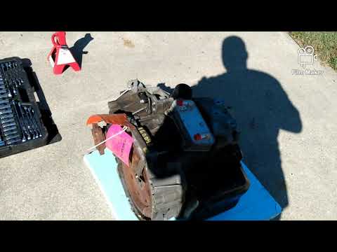 replacing the transmission in a 2013 Volkswagen Passat TDI