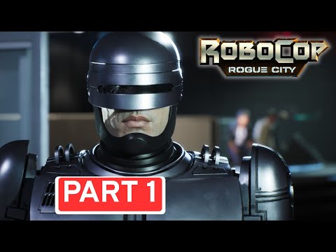 ROBOCOP: ROGUE CITY Gameplay Walkthrough PART 1 FULL GAME - No Commentary
