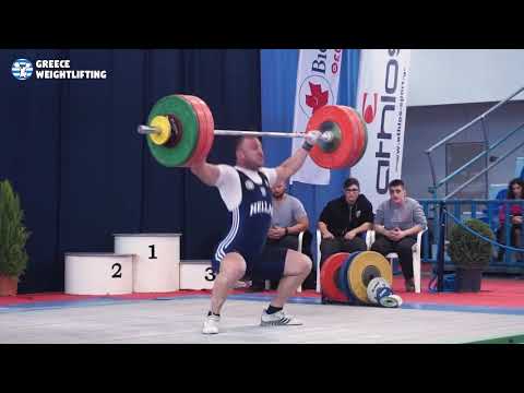 Manolis Marianakis (89kg, GRE) 153kg Snatch - National Record