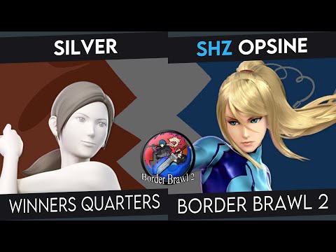 Border Brawl 2- SHZ | Opsine (ZSS) Vs. Silver (Wii Fit Trainer, Wolf) - Winners Quarters - SSBU