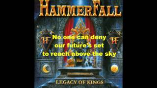 Hammerfall -  At The End Of The Rainbow Lyrics