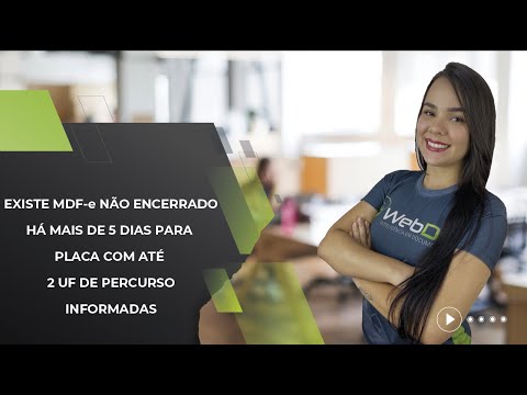 [462]Existe MDFe não encerrado há mais de 5 dias para placa com até 2 UF de percurso informadas.