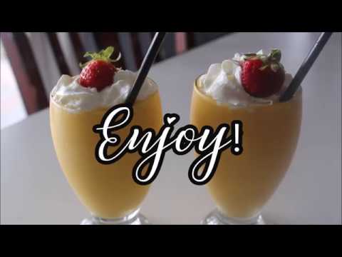 Super Easy Mango Icecream Milkshake in 1 Minute - Razia Ki Rasoi