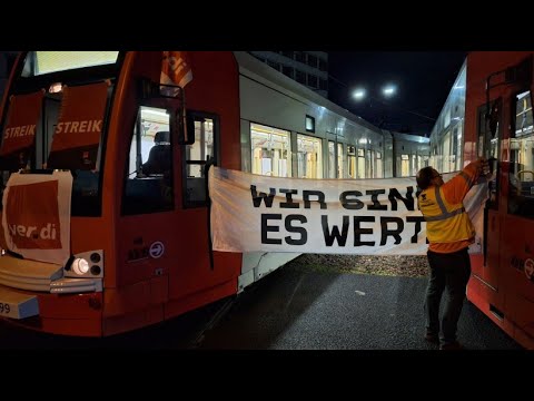 Nahverkehr in NRW: Warnstreik bei Bus und Bahn