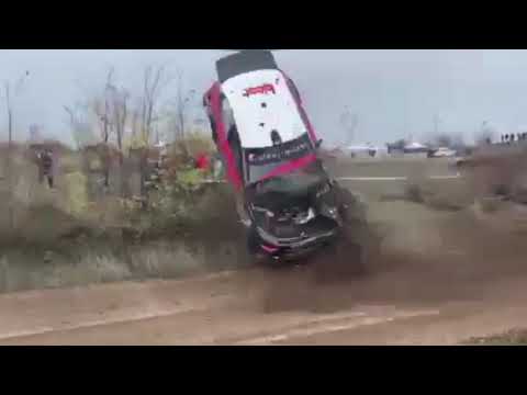 Bútor Robi Citroën C3 WRC Crash 2021 Királyszentistván teszt