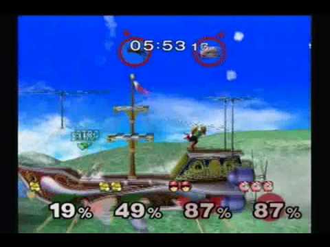 APEX 2010 - Hax/Hungrybox (Red) vs Mew2King/Jman (Green) 3