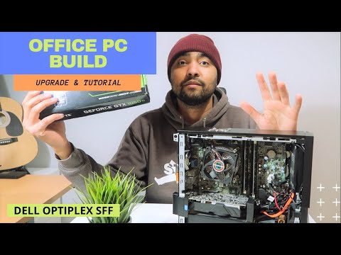 How To make A Custom Side Panel For An Optiplex SFF Office PC | A Great Heat Solution - Very Simple!